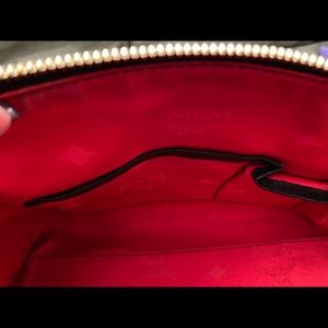 Black MCM Boston bag